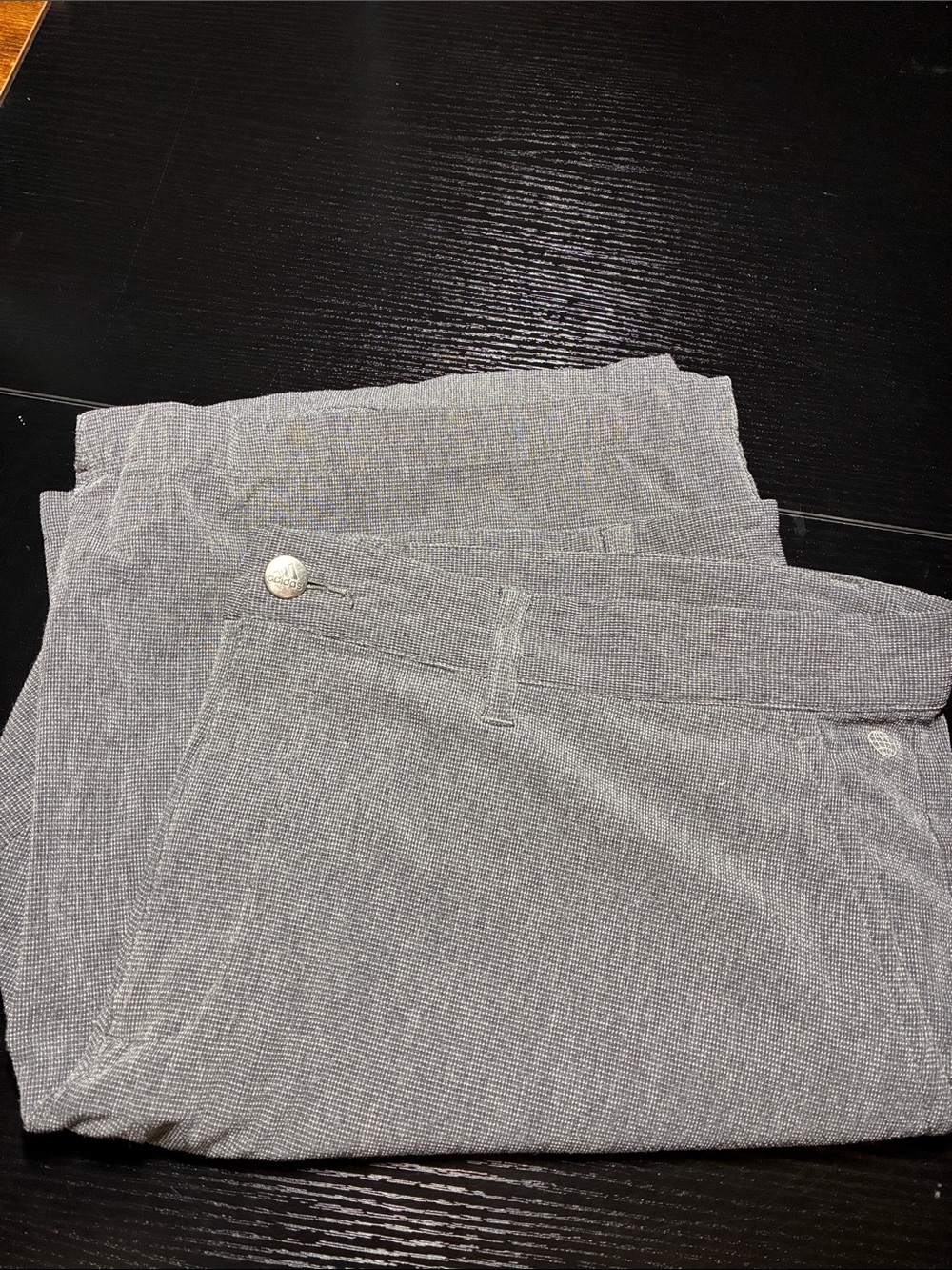 adidas Men's Light Gray Chino Shorts